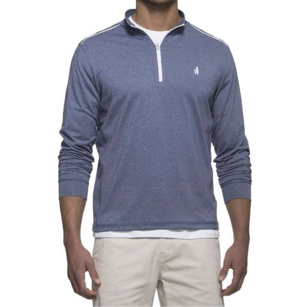 Johnnie-O Lammie Prep-Formance 1/4 Zip Pullover Men’s XL Lake Blue JMK01030 Golf